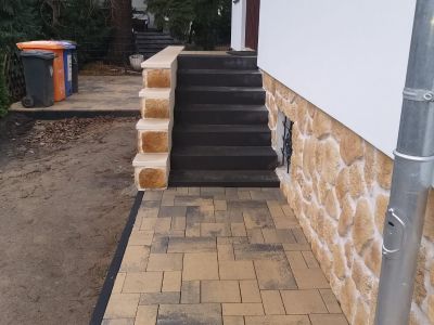 Komplette Außenanlage mit Einfahrt Berlin Spandau